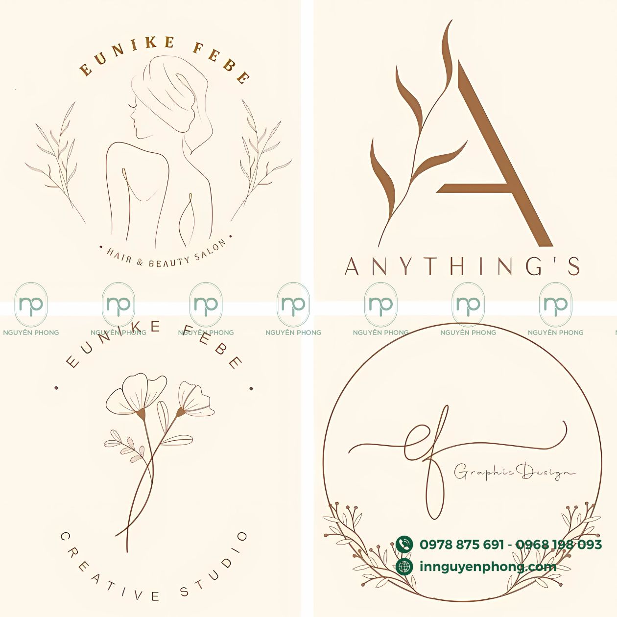 Mẫu logo kem body 